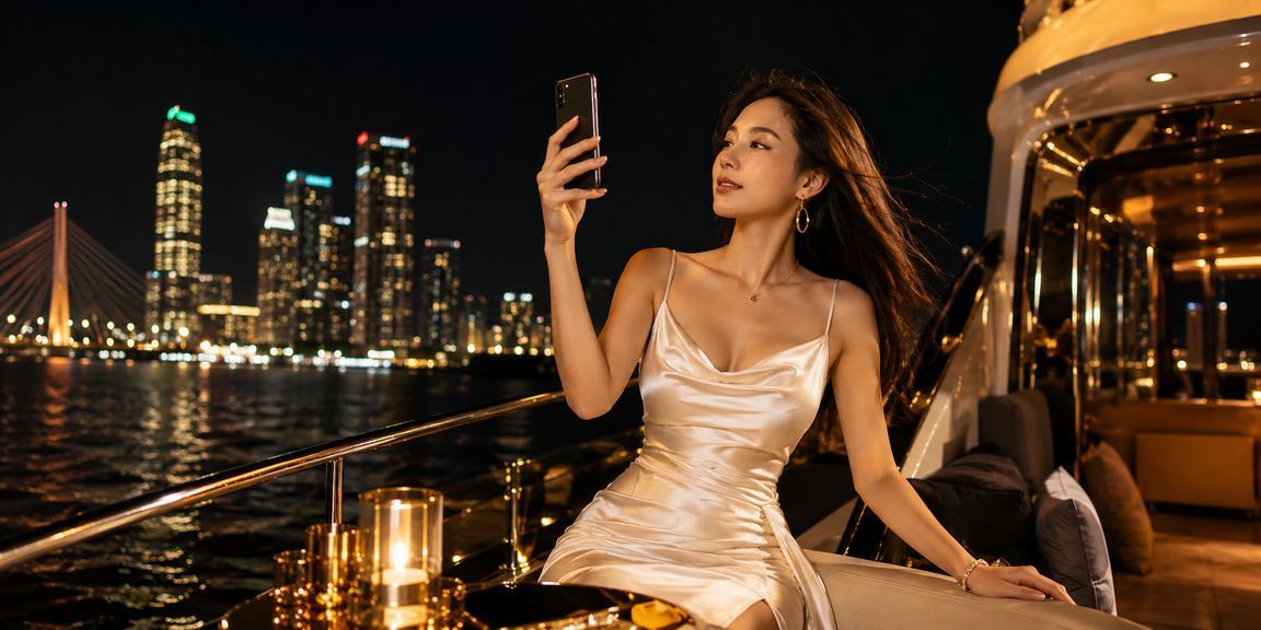Người dùng tại quán cà phê Sài Gòn cân bằng giải trí trên di động